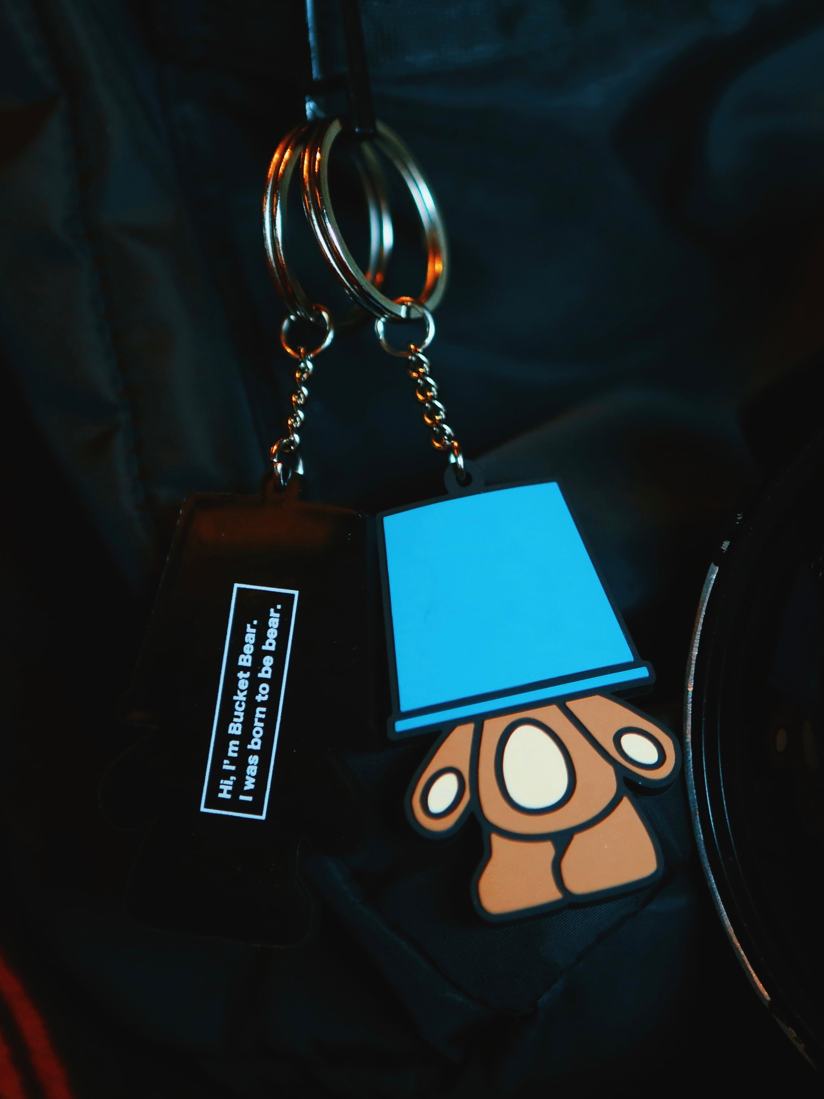 Iconic Rubber Keychain